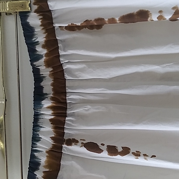 Mossimo dutti women's 3 tiered tie dye skirt size large - Picture 5 of 8